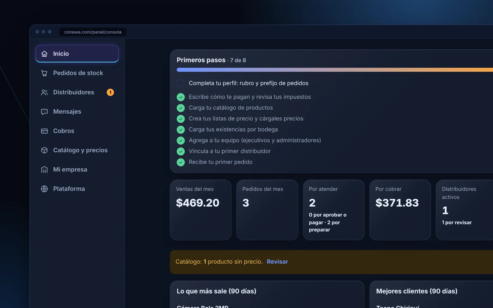 Tus distribuidores te piden sin llamarte.